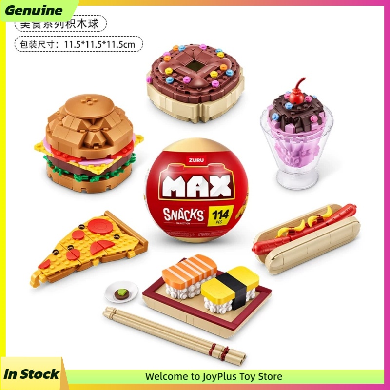 Building Block Mini - ZURU MAX 스낵 블라인드 박스 빌딩