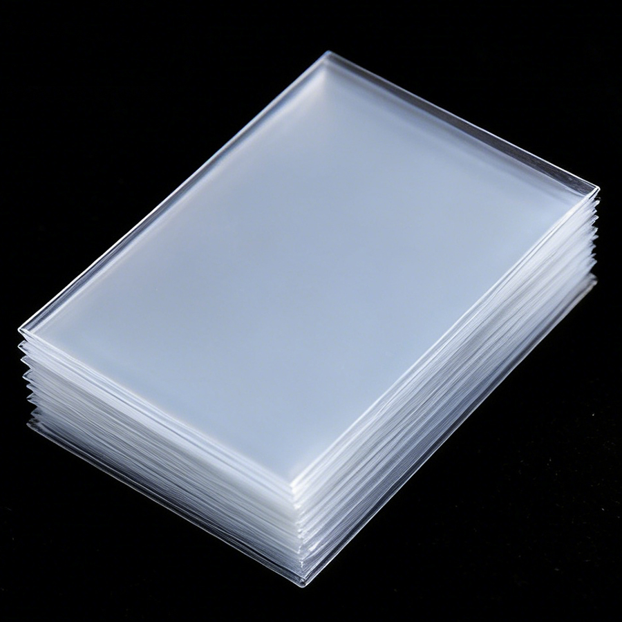 Card Penny Sleeve - 100개 8.8/9cm 투명 카드 슬리브 투명