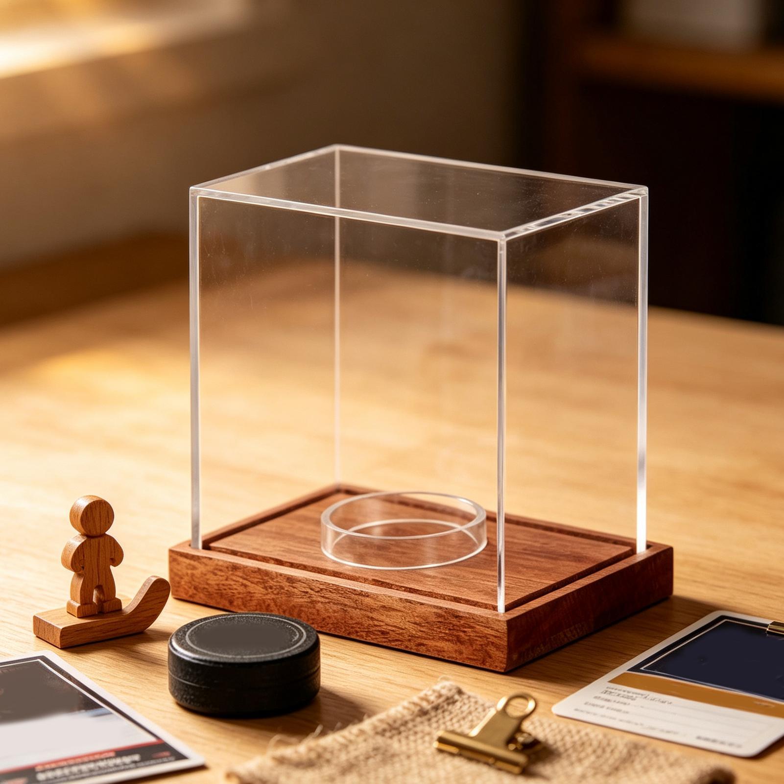 하키 퍽 전시용 케이스, 투명한 수집품 보관함, 나무  - Display Case Acrylic 리뷰 및 가격