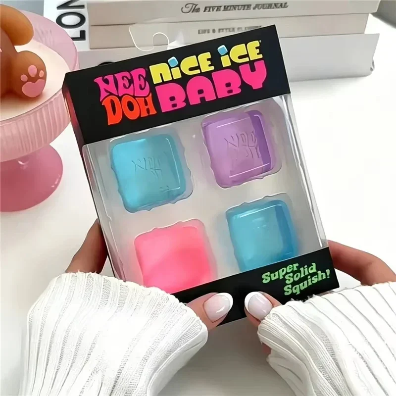 2026년형 신제품 NeeDoh 미니 4개입 큐브 모양 - Fidget Cube Original 리뷰 및 가격