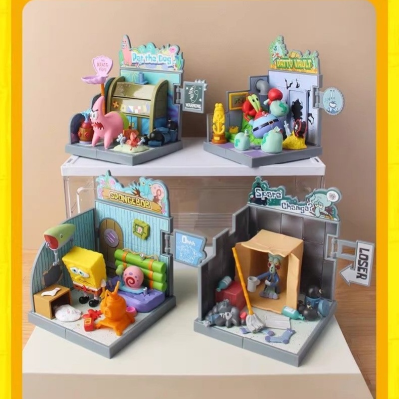 공식 스폰지밥 스퀘어팬츠 스퀴이드 패트릭 비키니바텀 비 - Building Block Mini 리뷰 및 가격
