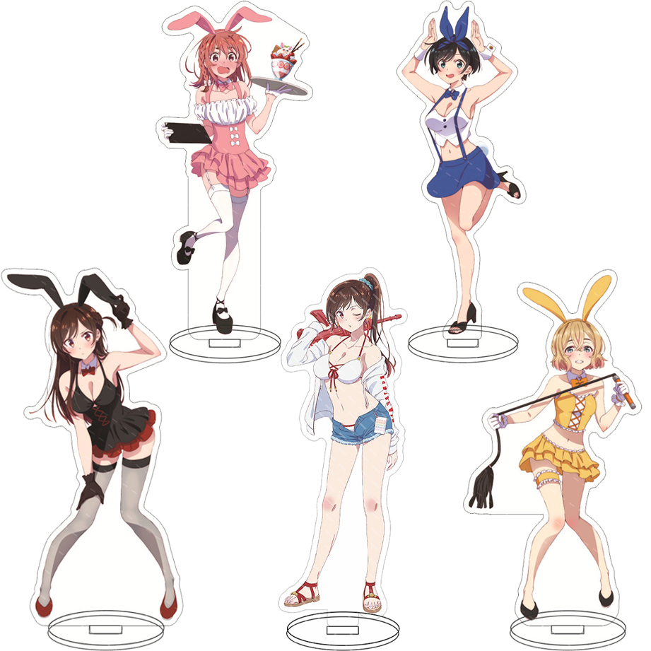 16CM 애니메이션 피규어 렌트 아 걸프렌드 ‌   이 - Figma Stand Set 리뷰 및 가격