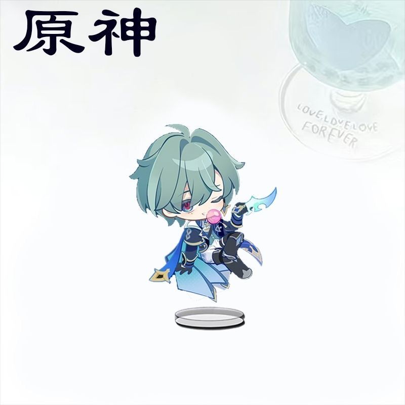 Q 버전 Genshin Impact Lohen Duri - Figma Stand Set 리뷰 및 가격