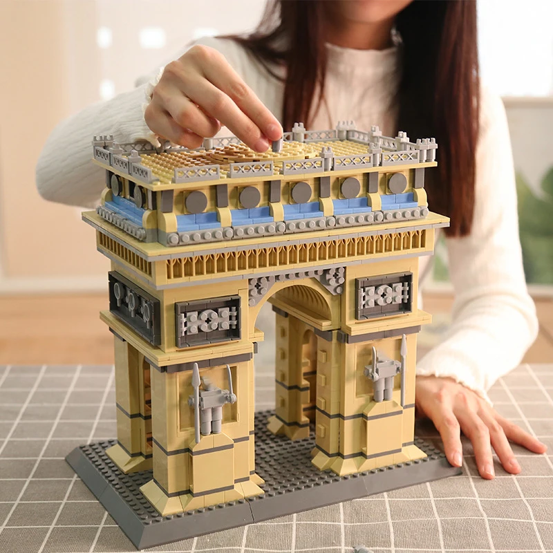 프랑스의 개선문 빌딩 블록 세계 유명 건축 벽돌 도시  - Lego Set Creator 리뷰 및 가격